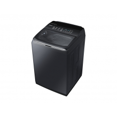 SAMSUNG Washing Machine 22KG Top loading Digital Inverter Motor Black Stainless WA22M8700GV