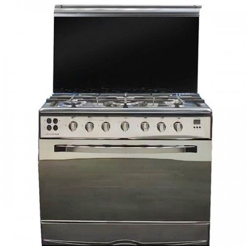 Universal Iron Cooker 90*60 5 Burners Iron Cast Safety And Fan: t-75 9605