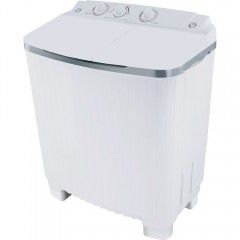 Fresh Washing Machine Half-Automatic 6 KG White Fantasia TWM 600