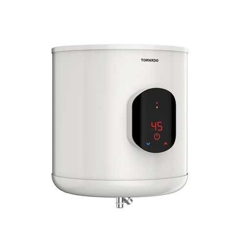 Tornado Electric Water Heater 35 Litre With Digital Screen Off White EHA-S35CSE-F