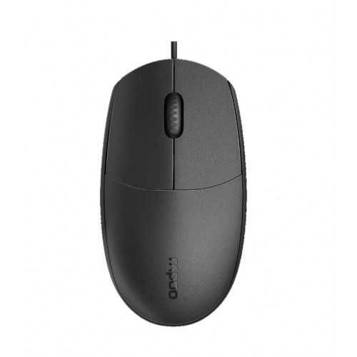 Rapoo Optical Mouse Wired Black N100