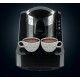 أوكا ماكينة صنع القهوة التركي مزدوجة الاستخدام لون أسود مع فضي