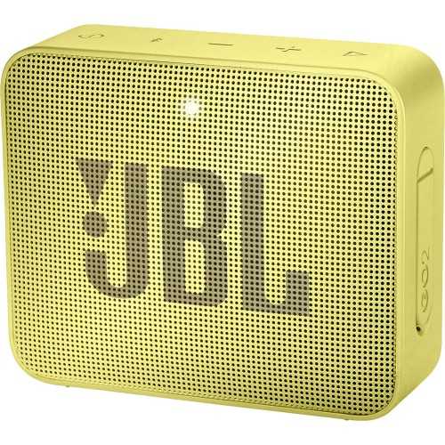 JBL Portable Bluetooth Speaker Lemonade Yellow JBLGO2-LY