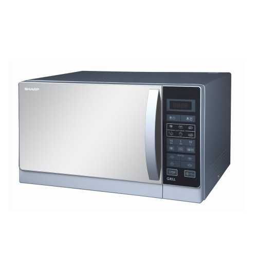 Sharp Microwave 25 Litre 900 Watt With Grill Silver R-750MR(S)