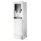 Koldair Water Dispenser 2 Spigots Cold and Hot With Wheel Base & Fridge White and Grey KWD BFW 1.1