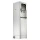 Koldair Water Dispenser 2 Spigots Cold and Hot With Wheel Base & Fridge White and Grey KWD BFW 1.1