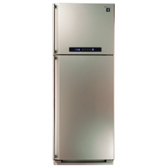 Sharp Refrigerator 396 Litre 2 door Digital With Plasma Cluster Champaign SJ-PC48A(CH)