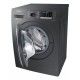 Samsung Washing Machine 8 KG 1400 Spin With Eco Bubble Technology Silver WW80J5455FX1AS