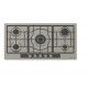 Ecomatic Built-In Hob 92 cm 5 Gas Burners Cast Iron Stainless S963XLGC