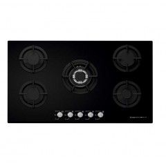 Ecomatic Built-In Crystal Hob 90 cm 5 Gas Burners S907ALC