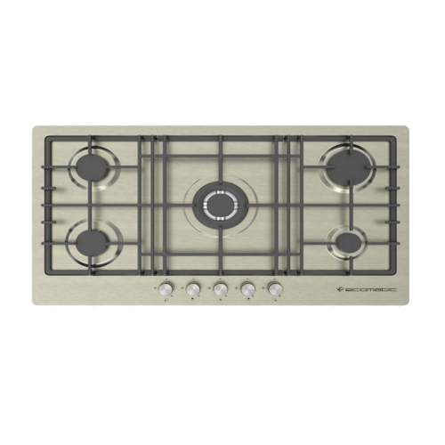 Ecomatic Built-In Hob 92 cm 5 Gas Burners Stainless S943XL5C