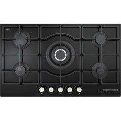 Ecomatic Built-In Crystal Hob 90 cm 5 Gas Burners S927QC