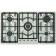 Ecomatic Built-In Hob 90 cm 5 Gas Burners Front Control S933C