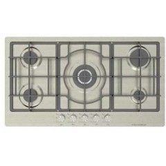 Ecomatic Built-In Hob 92 cm 5 Gas Burners CRYSTAL Front Control Panel S963XLX