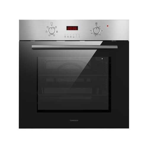 Tornado Built-In Electric Oven 60 cm 67 Litre With Convection Fan Digital Stainless GEO-VD60CSU-S