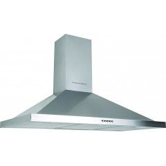 Ecomatic Kitchen Chimney Hood 90 cm 650 m3/h Stainless H96B
