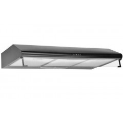 Ecomatic Kitchen Hood 90 cm 500 m3/h Black 2 Motors H95FBK