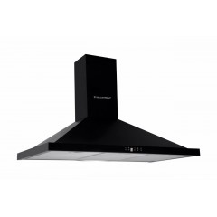 Ecomatic Kitchen Chimney Pyramid Hood 90 cm 650 m3/h Black H96BKD