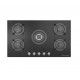 Ecomatic Built-In Crystal Hob 90 cm Cast Iron Black S947CMC