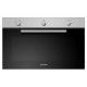 HOOVER Built-In Oven Gas 90 cm 93 Liter In Stainless Steel x Black Color With Gas Grill HGG93