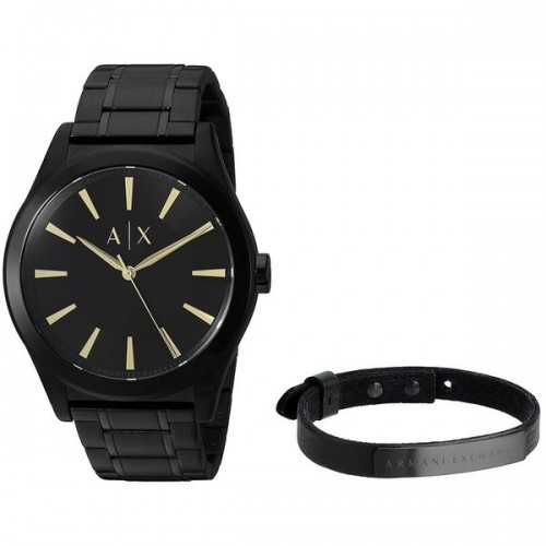 armani metal watch