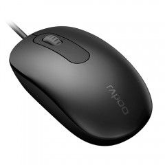 Rapoo Optical Mouse Wired Black N200