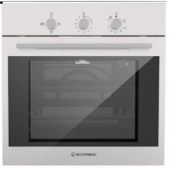 Ecomatic Built-in Stainless Steel Gas oven 60 cm With Gas Grill & Fans G6414T
