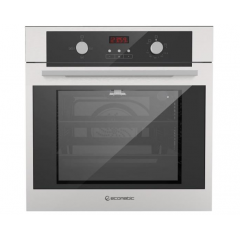 Ecomatic Built-in Gas Oven With Gas Grill 60 cm With Fan Digital Stainless Steel G6424TDX