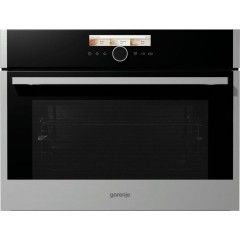 Gorenje Microwave Oven 60 cm 50 L with Grill Stainless Steel LED Touch Control Screen BCM598S18X