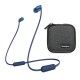 SONY In-ear Wireless Neck-Band Bluetooth Headphones Magnatic Buds Blue WI-C310/BL
