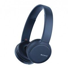 SONY Headphones On-Ear Wireless With Built-in Microphone Blue Color WH-CH510-BL