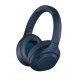 SONY Bluetooth Headphones On-Ear Wireless With Built-in Microphone Touch Panel Control Blue Color WH-XB900N-BL