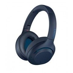 SONY Bluetooth Headphones On-Ear Wireless With Built-in Microphone Touch Panel Control Blue Color WH-XB900N/L