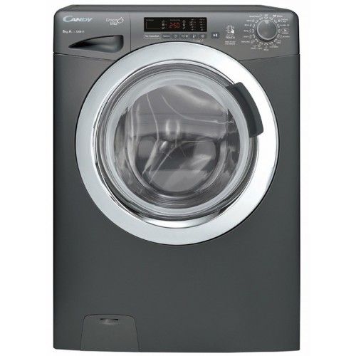 CANDY Washing Machine 8KG Fully Automatic 1200 rpm Silver Color: GVS128DC3R-EGY 