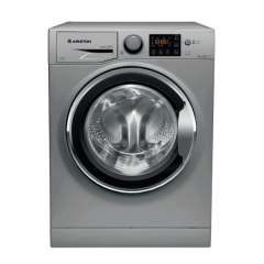 ARISTON Washing Machine 9 Kg 1400 rpm Digital Steam Silver RPG9447SXEX