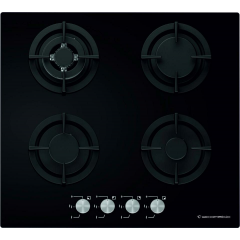 Ecomatic Built-In Crystal Hob 60 cm 4 Gas Burners S607ALC