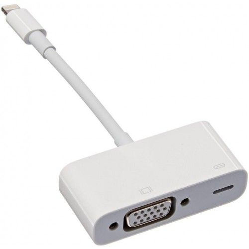 Apple Lightning to VGA Adaptor White Color MD825
