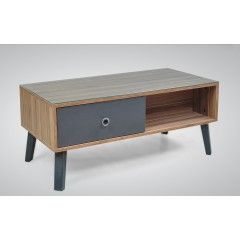 Wood & More Coffee Table 2 Lockers 100*50 cm Hazel CT-2LC-Rec H