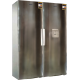 OCEAN Twins Refrigerator with Freezer 811 L Silver with Dispenser OCM402+CVK397