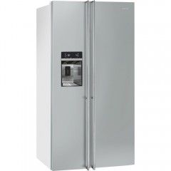 SMEG Refrigerator Feet 580 Liter Side By Side Stainless FA 63 XBI