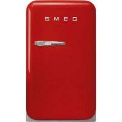 SMEG Refrigerator Feet 38 Liter One Door Red Colour FAB 5 RR