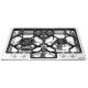 SMEG Built In Hob 4 Burners Gas Cast Iron Stainless Steel PGF 64-4