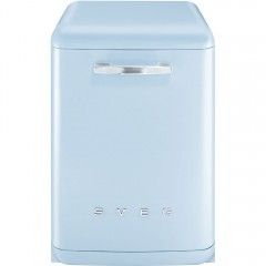 SMEG Dishwasher 60 cm 10 Program 13 Person Light Blue LV FAB PB
