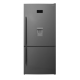 Sharp Refrigerator 565 Liter Digital with Water Dispenser SJ-BG725D-SS