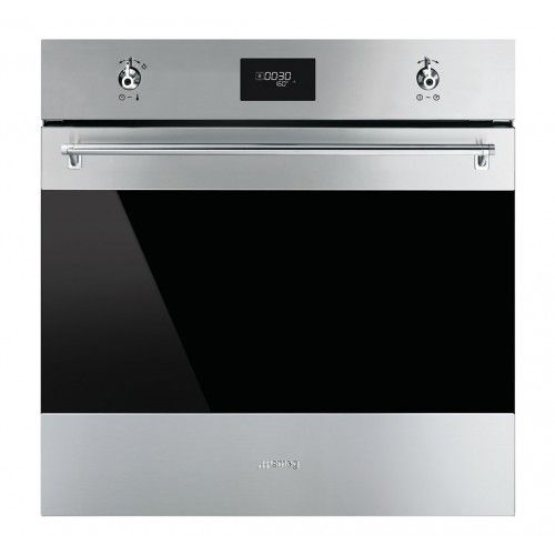 SMEG Built-In Classic Electric Oven with Grill 60 cm Stainless Steel SF6372X