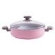 KORKMAZ Mia Granite Cookware Set 11 Pieces Pink A 1295