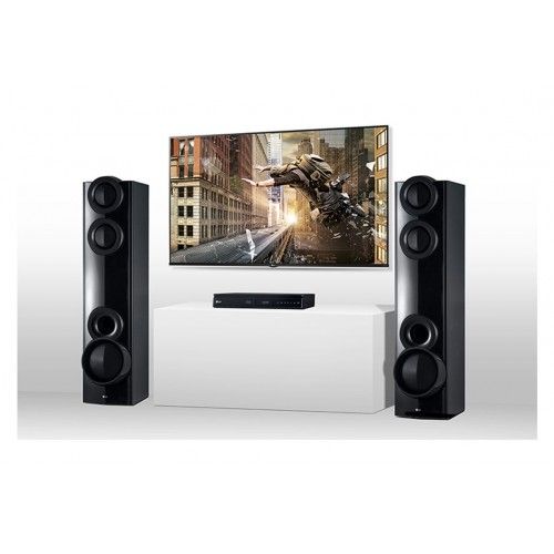 LG Home Theater with 2 Tower Speakers LHD677