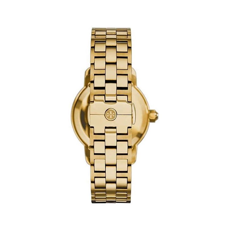 TORY BURCH Women's Watch Gold Stainless Steel Band TRB1003