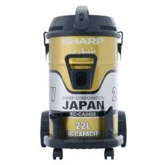 SHARP Pail Can Vacuum Cleaner 2400 Watts Gold EC-CA2422-X