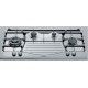 Ariston Built-In Gas Oven With Gas Grill and Gas Hob 90cm 4 Burners CM GF3 41IX A